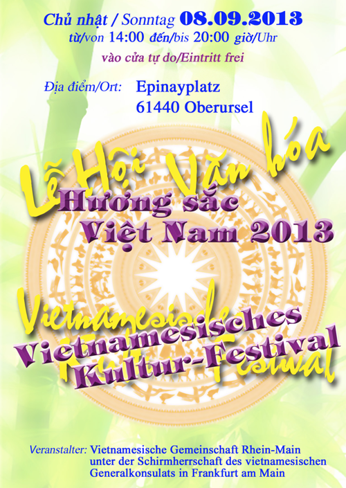  Sôi động Lễ hội Hương sắc Việt Nam tại Đức - ảnh 1